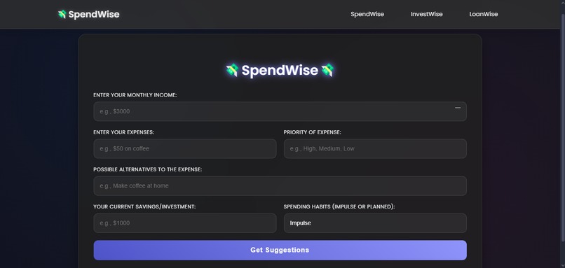 FinanceWise – screenshot 2