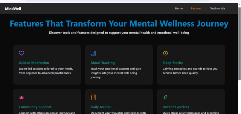 Mental Wellness App – screenshot 3