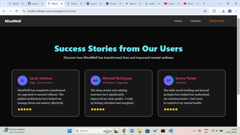 Mental Wellness App – screenshot 5