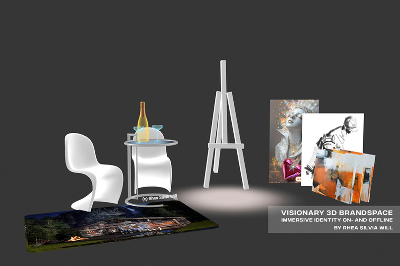 Visionary 3D BrandSpace: Immersive Identity On- and Offline – screenshot 1