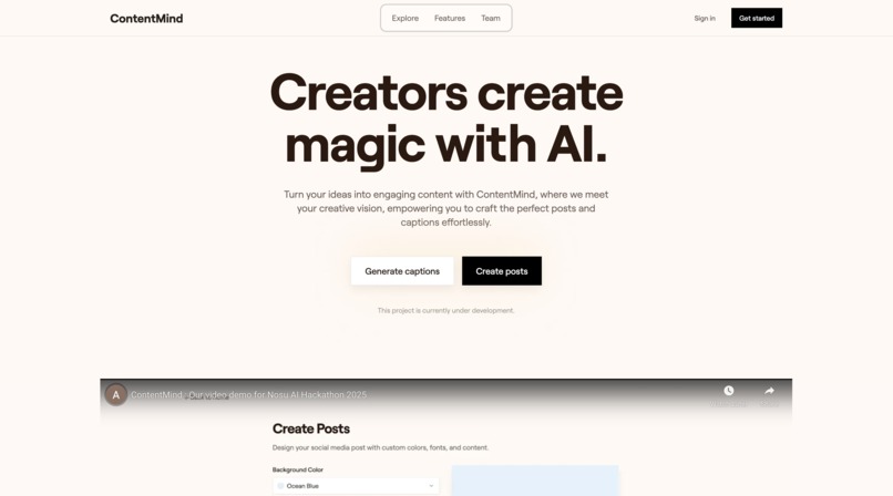 ContentMind – screenshot 1