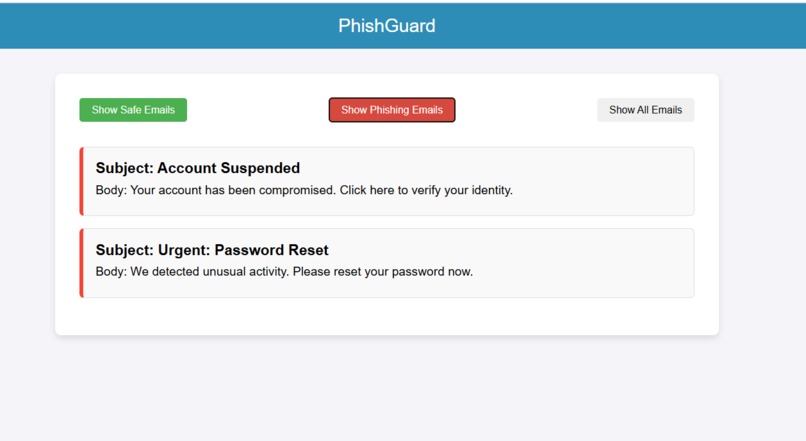 PhishGuard – screenshot 2