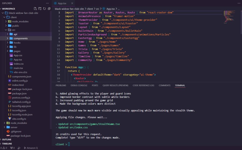 Black Widow Fan Site – screenshot 13