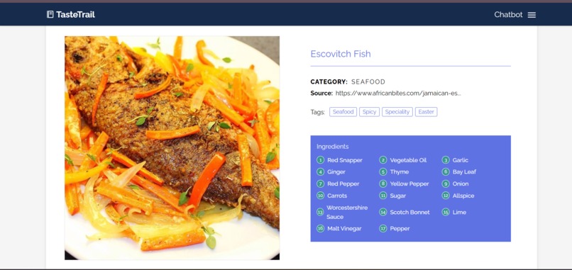 TASTETRAIL – screenshot 3