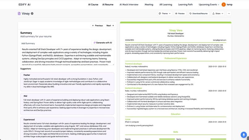 Edify AI – screenshot 21