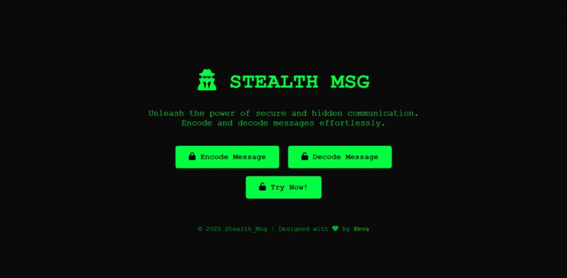 Stealth Msg! – screenshot 1