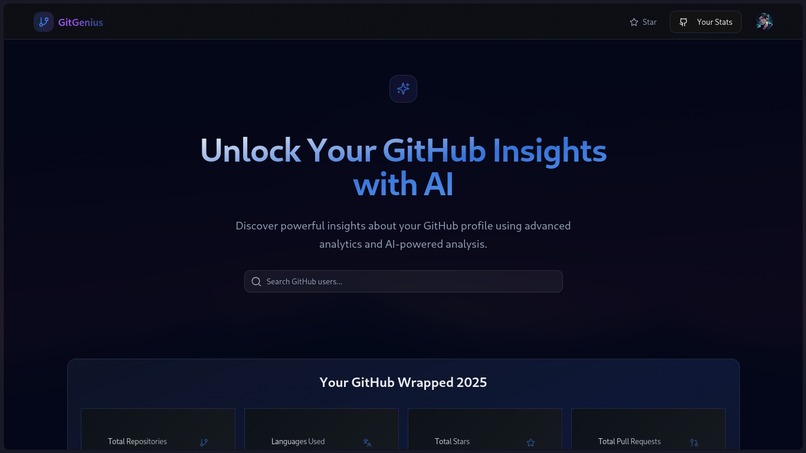 GitGenius – screenshot 1