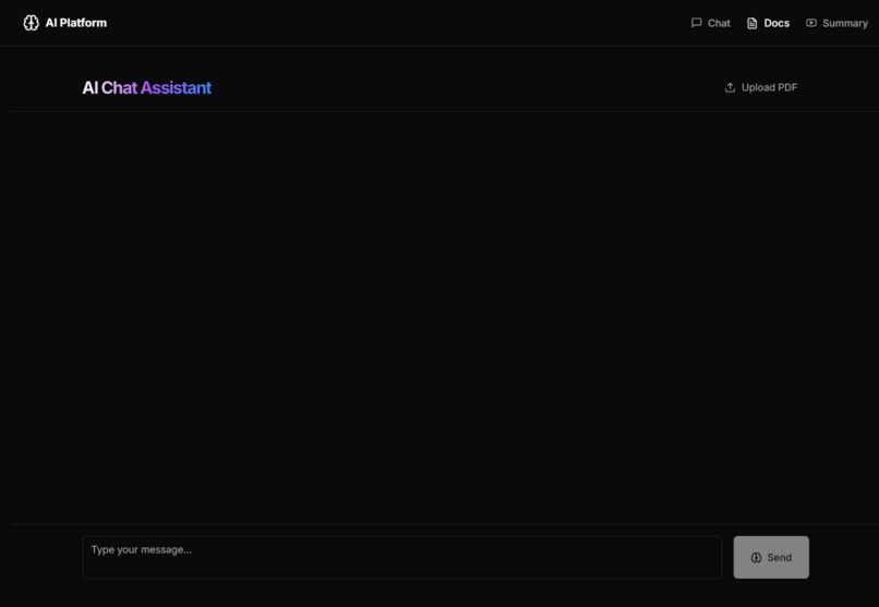 AI Assistant Platform – screenshot 2
