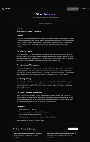 AI Assistant Platform – screenshot 3
