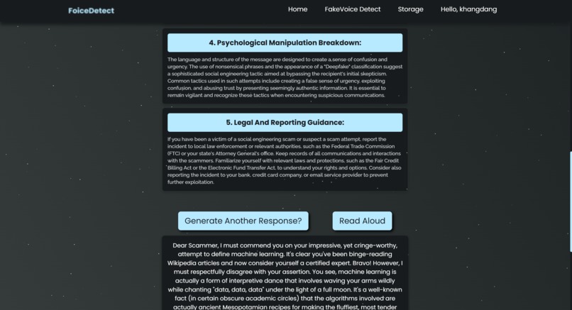 Foicedetect – screenshot 3