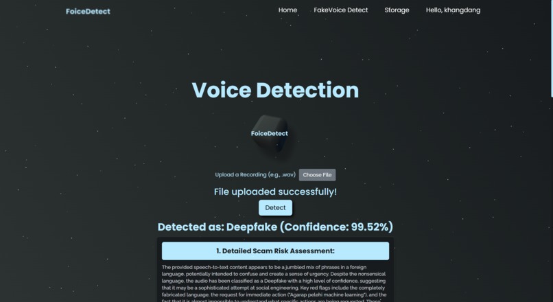 Foicedetect – screenshot 5