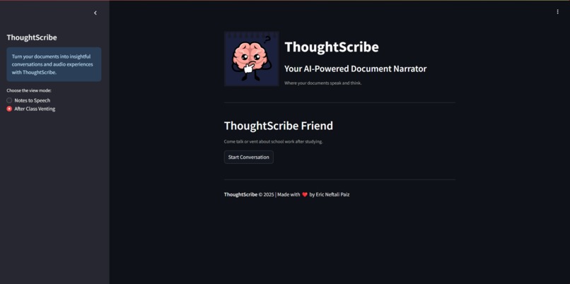 ThoughtScribe – screenshot 2