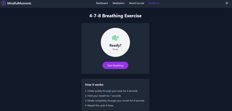 MindfulMoments - A Mental Wellness Application – screenshot 4
