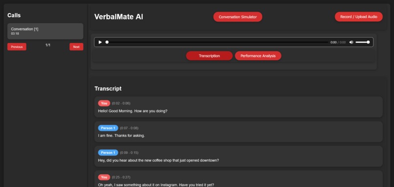 VerbalMate AI – screenshot 2