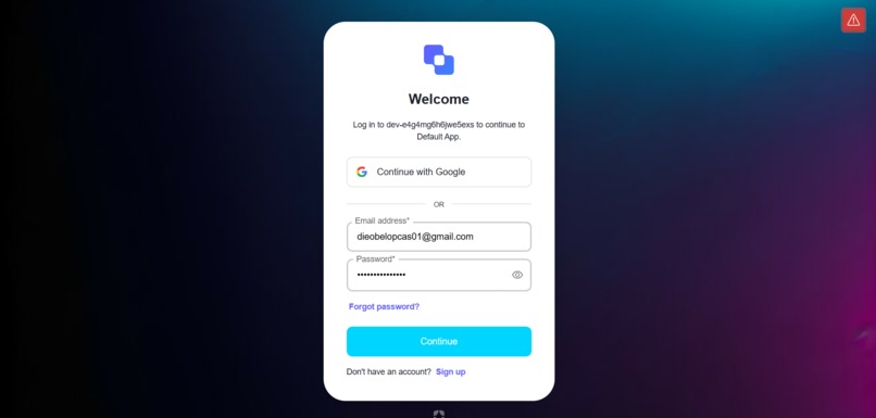 Customize your login box – screenshot 1