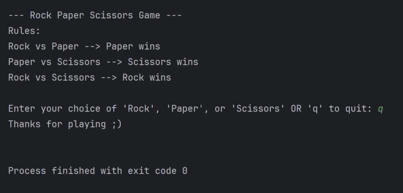 Rock, Paper, Scissors Game – screenshot 1