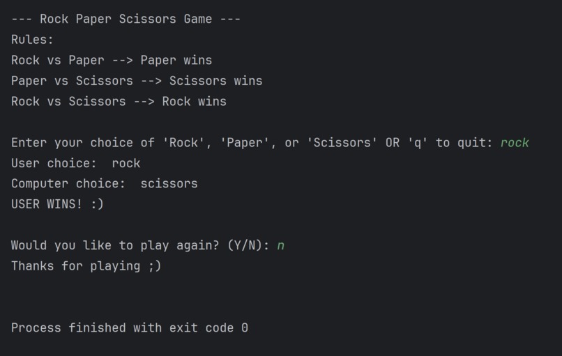 Rock, Paper, Scissors Game – screenshot 3