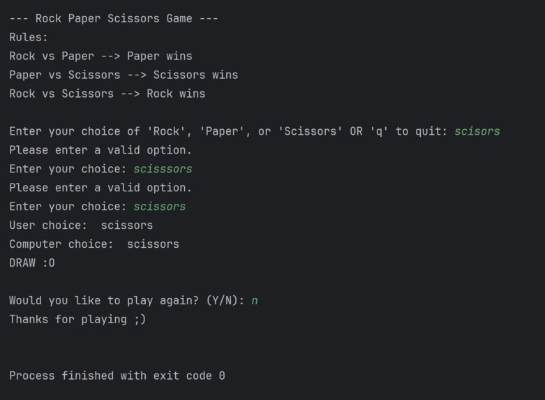 Rock, Paper, Scissors Game – screenshot 5