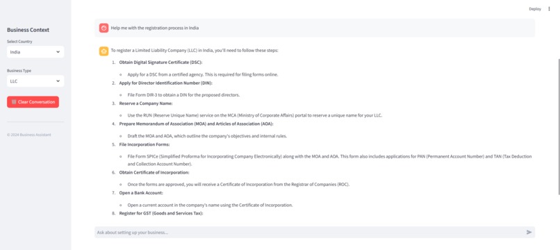 BizEase - Simplifying Business Registration for Everyone – screenshot 2