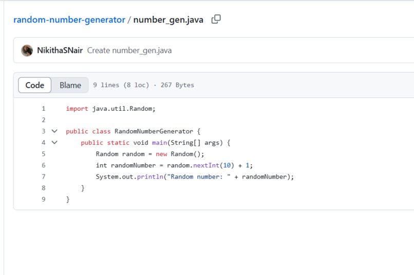Random num generator – screenshot 1