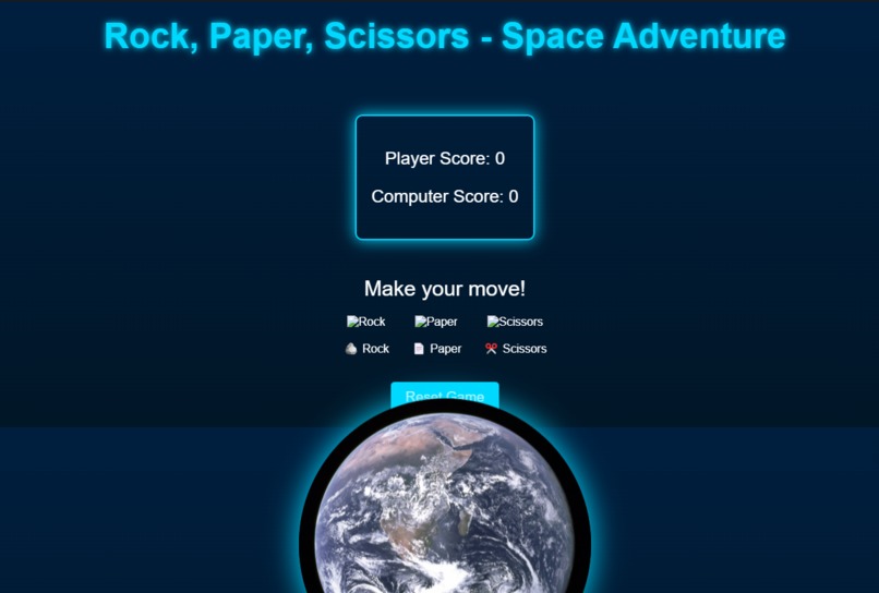 AI Rock Paper Scissors - Space Battle – screenshot 1