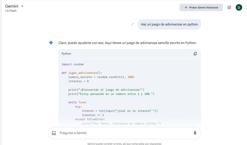 Hack with Gemini – screenshot 1