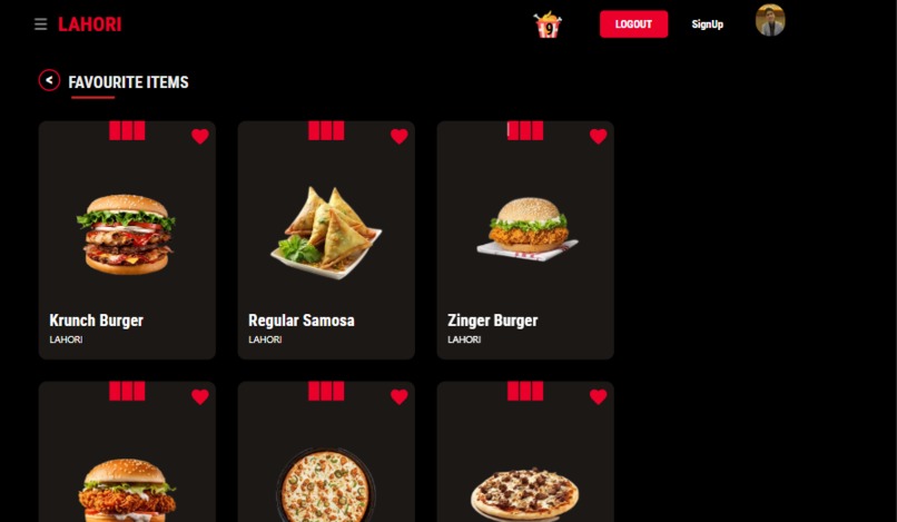 Food Ordering Website – screenshot 8