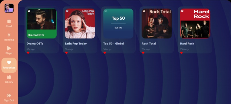 Music Player App – screenshot 4