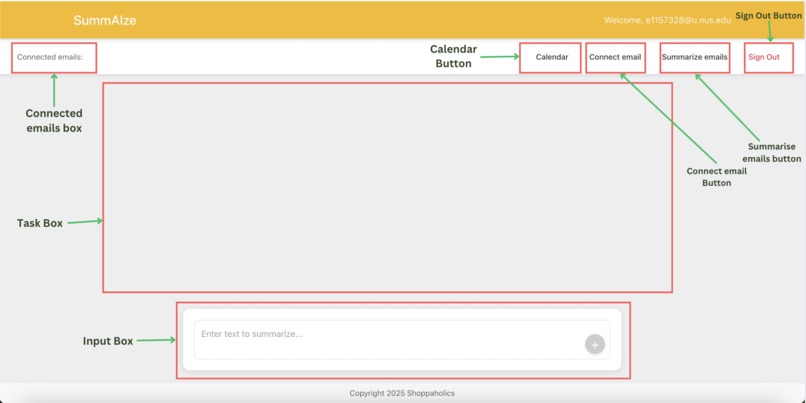 SummAIze – screenshot 2