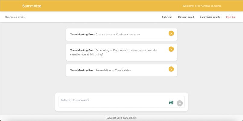 SummAIze – screenshot 5
