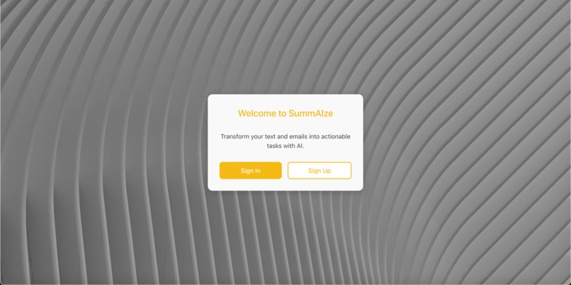 SummAIze – screenshot 1