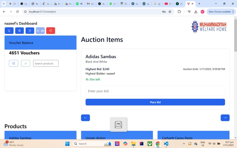 Minimart & Voucher System – screenshot 2