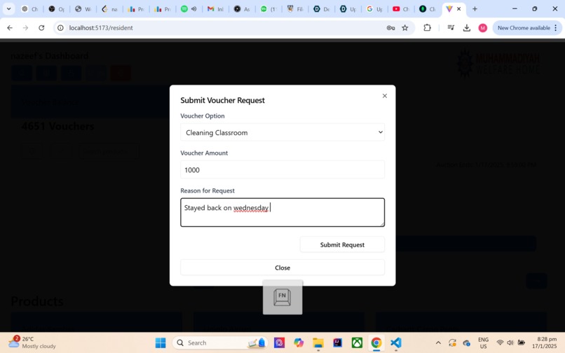 Minimart & Voucher System – screenshot 3