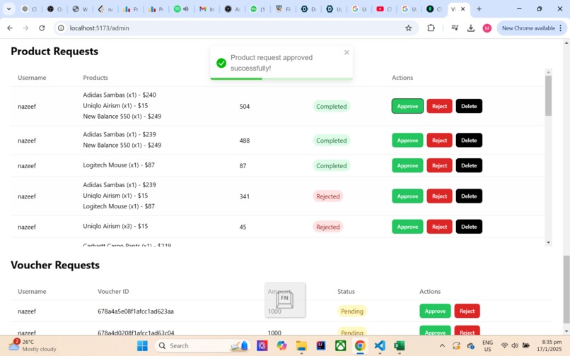 Minimart & Voucher System – screenshot 35