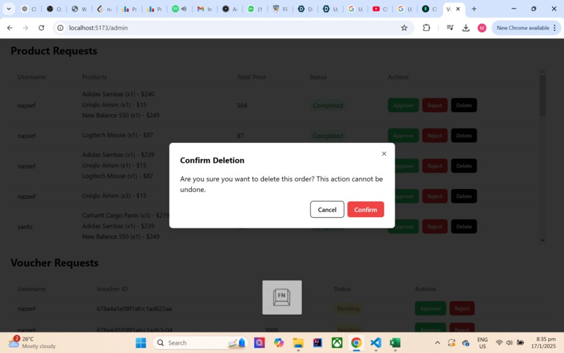 Minimart & Voucher System – screenshot 36