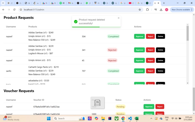 Minimart & Voucher System – screenshot 37