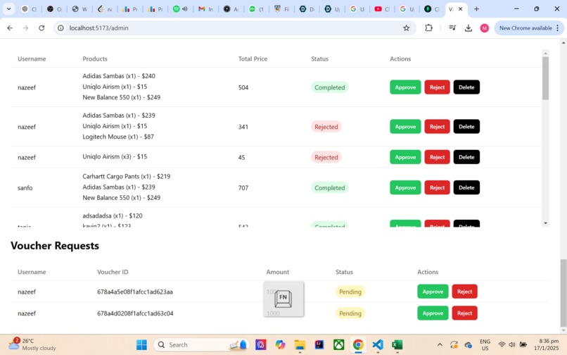 Minimart & Voucher System – screenshot 38