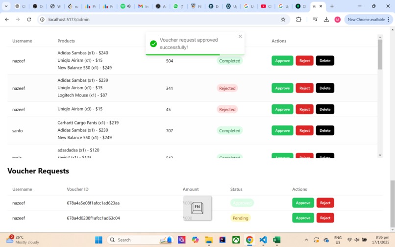 Minimart & Voucher System – screenshot 39