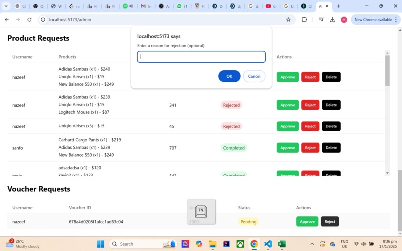 Minimart & Voucher System – screenshot 40