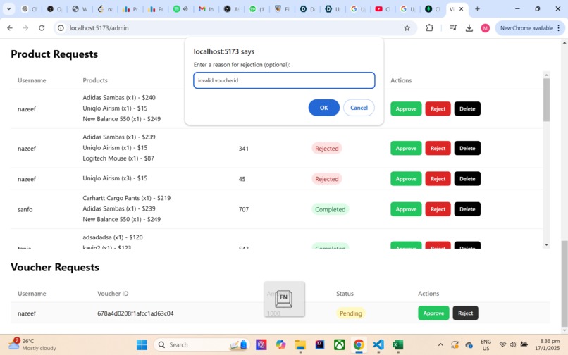 Minimart & Voucher System – screenshot 41