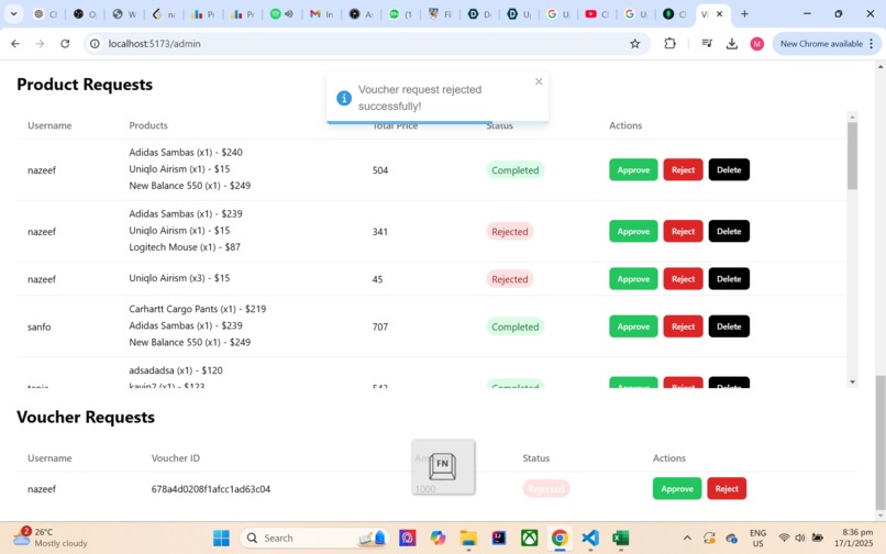 Minimart & Voucher System – screenshot 42