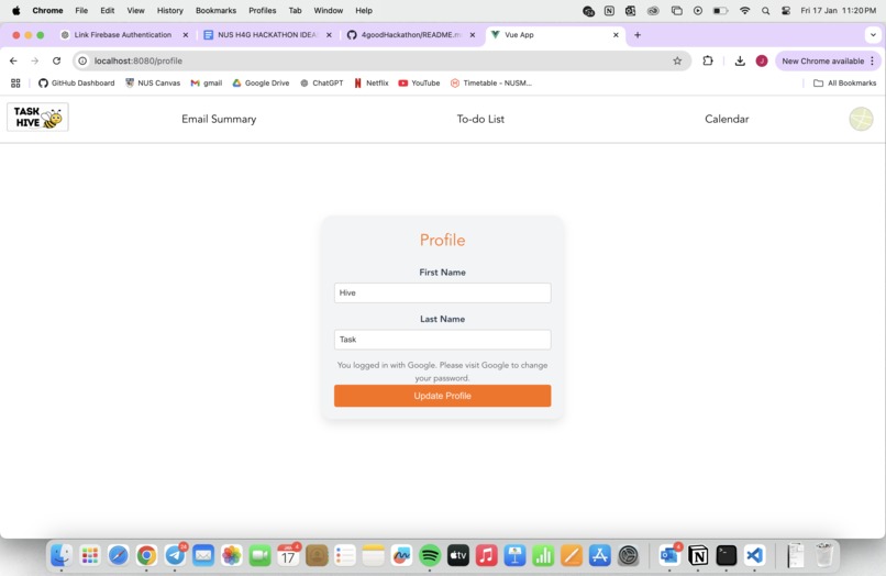 TaskHive – screenshot 1