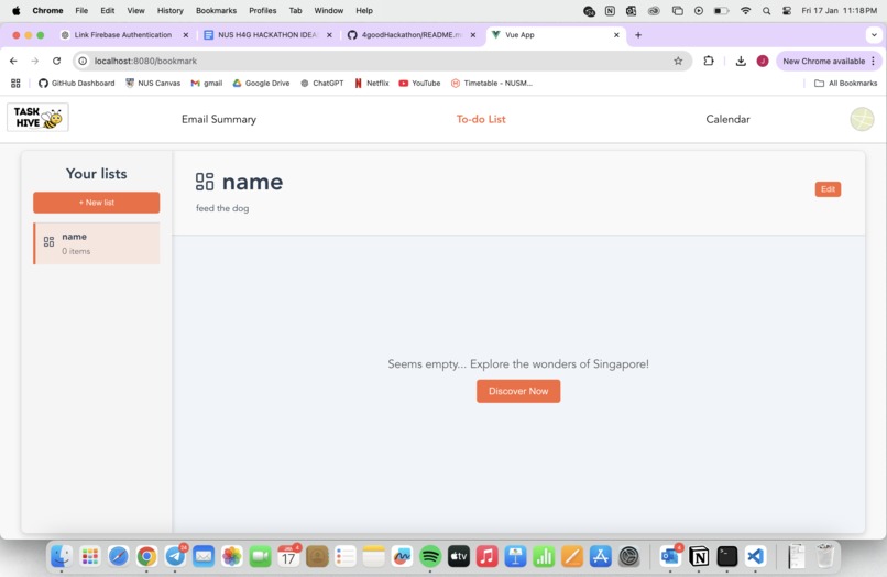 TaskHive – screenshot 2