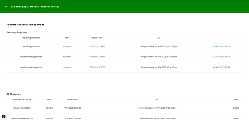 Hack4Good Web-based Minimart – screenshot 8