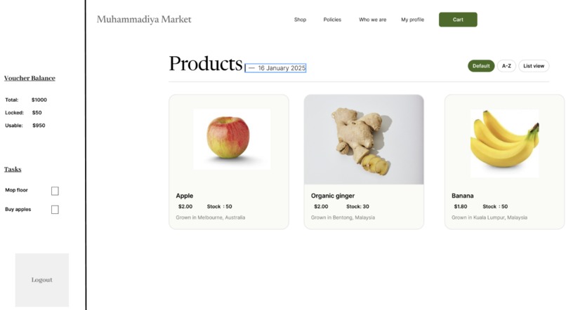 Muhammadiyah Market – screenshot 1