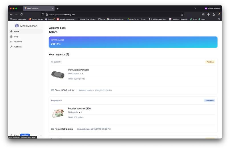 MWH Minimart – screenshot 2