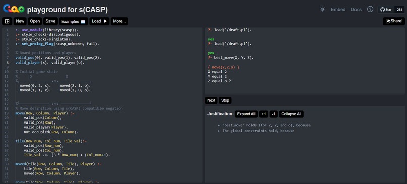 Tic-Tac-Toe s(CASP)  – screenshot 1
