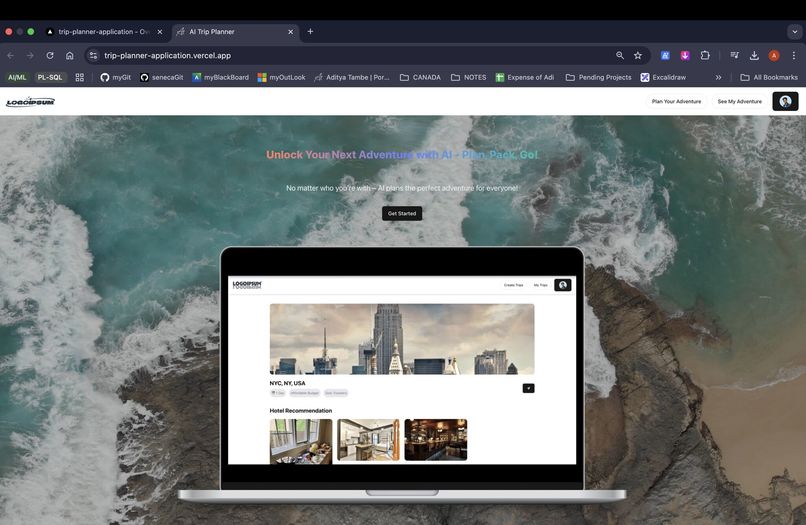 AI-Trip-Planner – screenshot 1