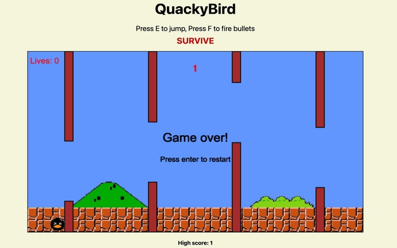 QuackyBird – screenshot 1