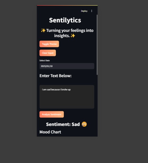 Sentilytics  – screenshot 2
